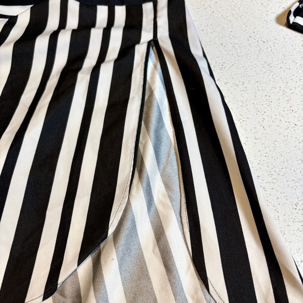 Akris Punto Striped Shirtdress Tunic Size 8 - Picture 6 of 10